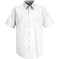 Vf Imagewear Red Kap® Men's Industrial Work Shirt Short Sleeve White Long-M SP24 SP24WHSSLM